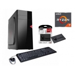 Equipo nuevo AMD Ryzen 7 + disco SSD de 240gb