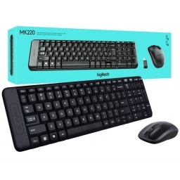 Combo Logitech MK220 teclado y mouse inal�mbrico